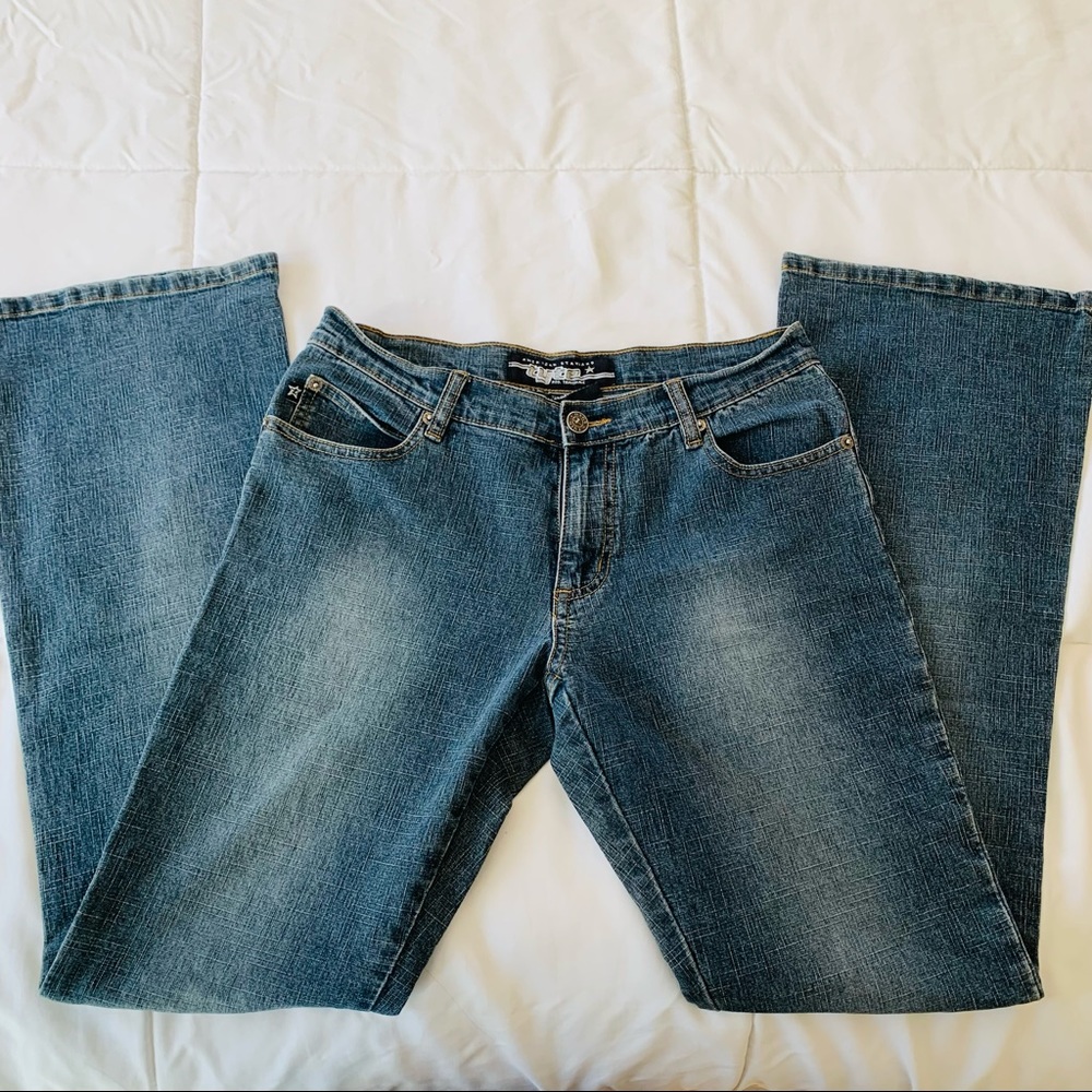 Tyte American Standard Y2K Low Rise Flare Jeans Size 5